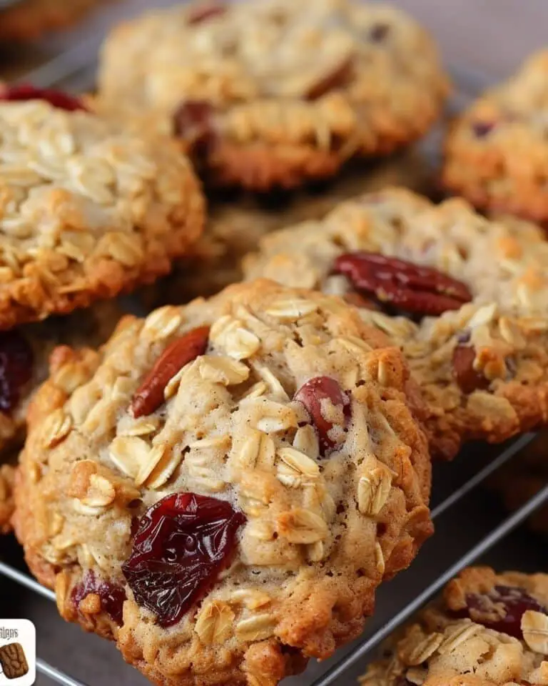 Cranberry Walnut Oatmeal Cookies