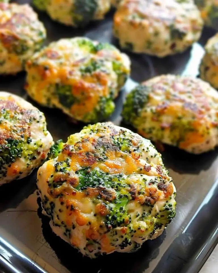 Chicken and Broccoli Patties