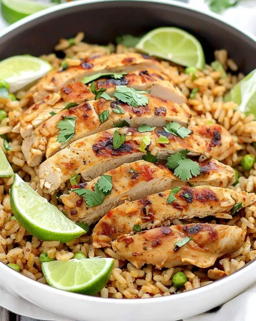 Chipotle Lime Chicken and Rice