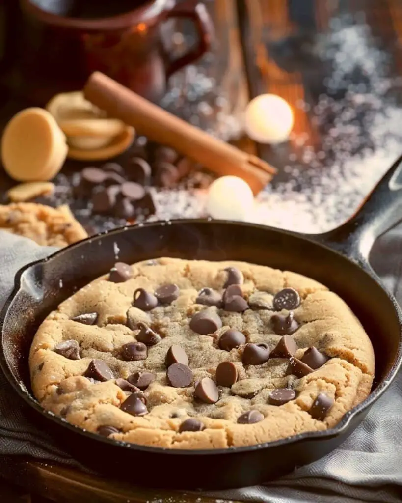 Chocolate Chip Skillet Cookie