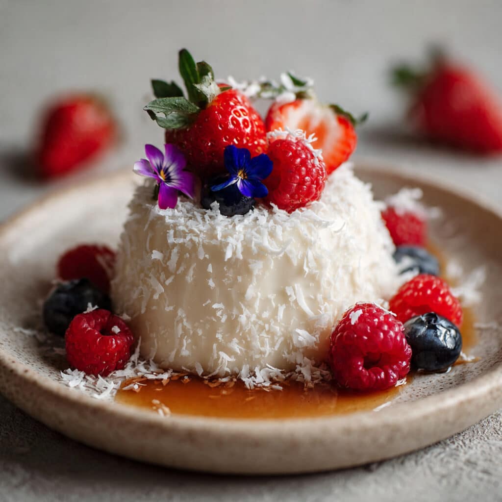 Coconut Panna Cotta