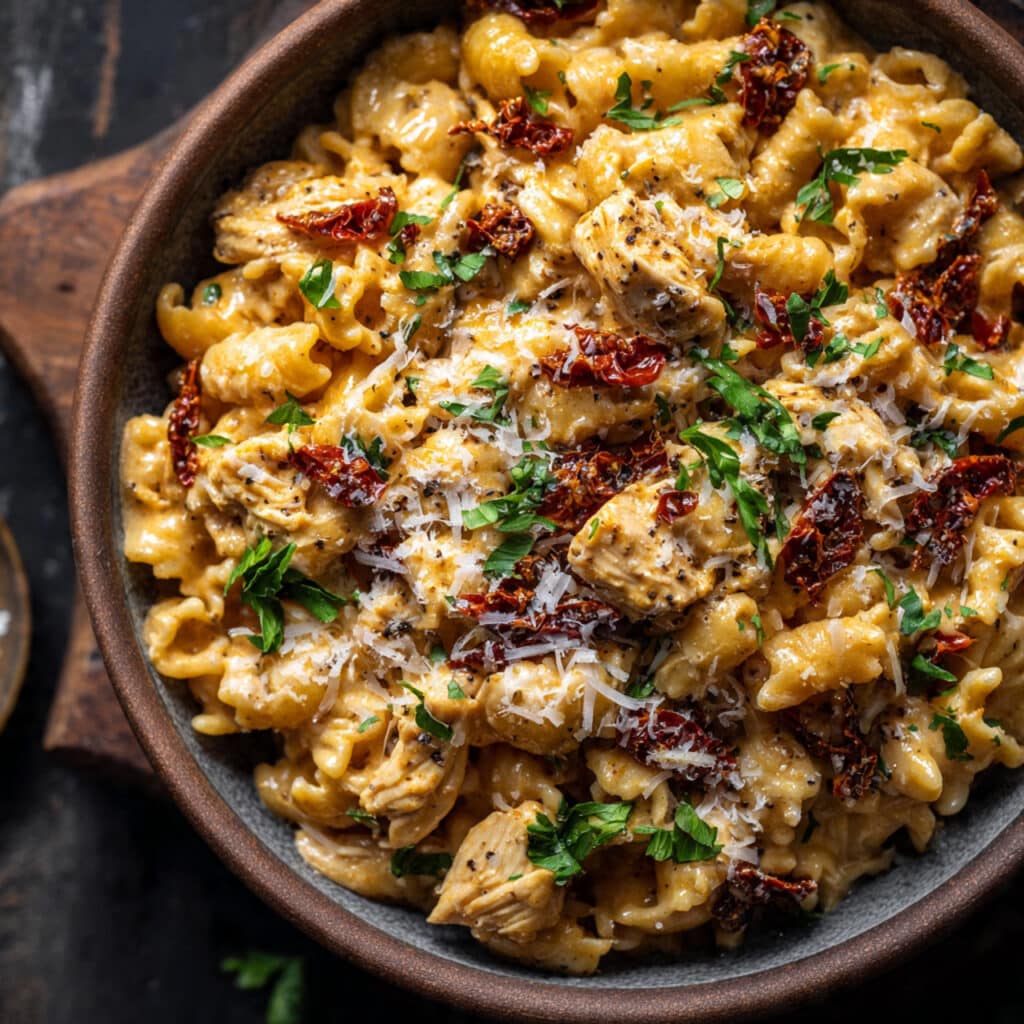 Creamy Sun-Dried Tomato Chicken Pasta