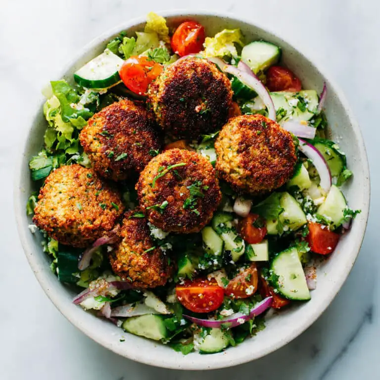 Crispy Baked Falafel