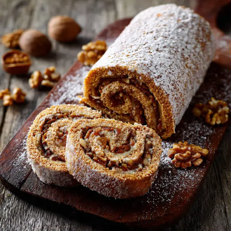 Date and Walnut Roll