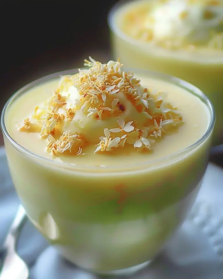 Elderflower Milk Pudding (Blancmange Without Gelatin)