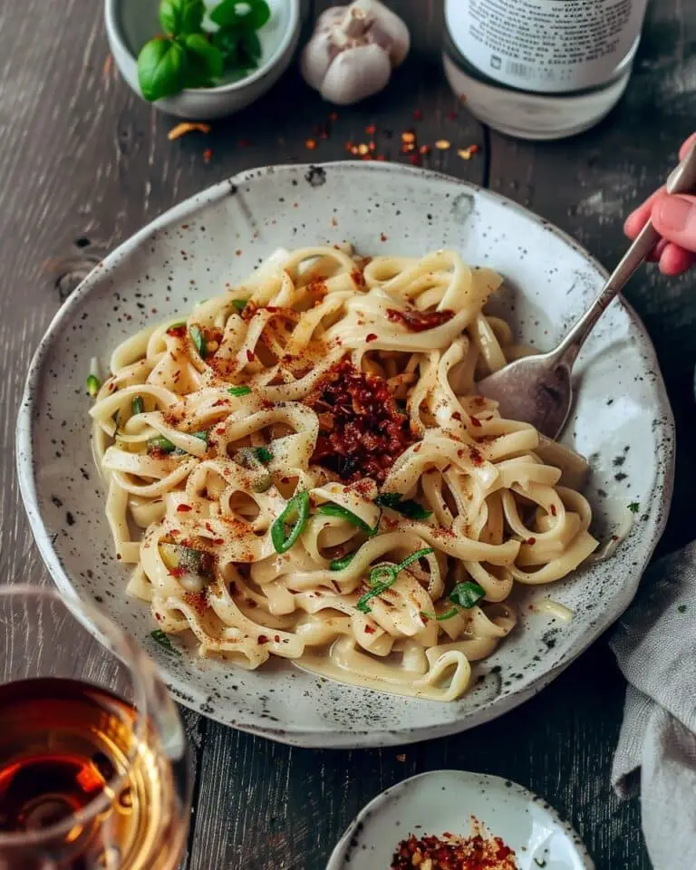 Garlic Chili Oil Noodles (10-Minute Recipe)