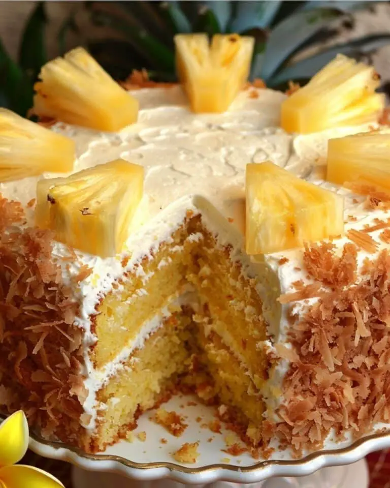 Hawaiian Pineapple Cake