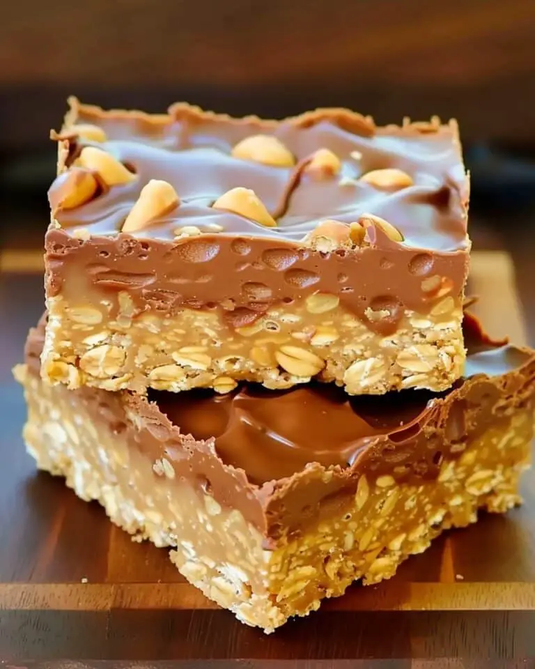 Healthy Peanut Butter Greek Yogurt Oat Chocolate Crunch Bars