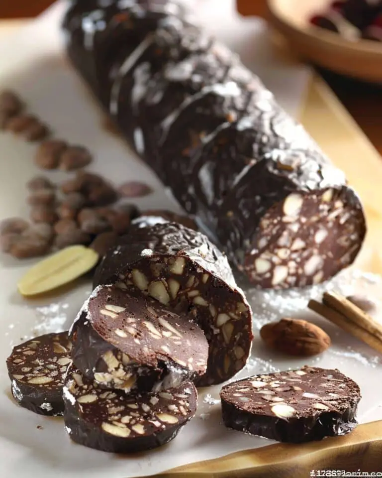Italian Chocolate Salami Recipe