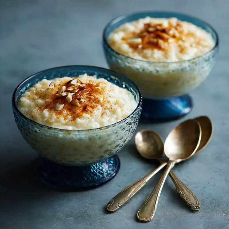 Lebanese Rice Pudding (Riz Bi Haleeb)