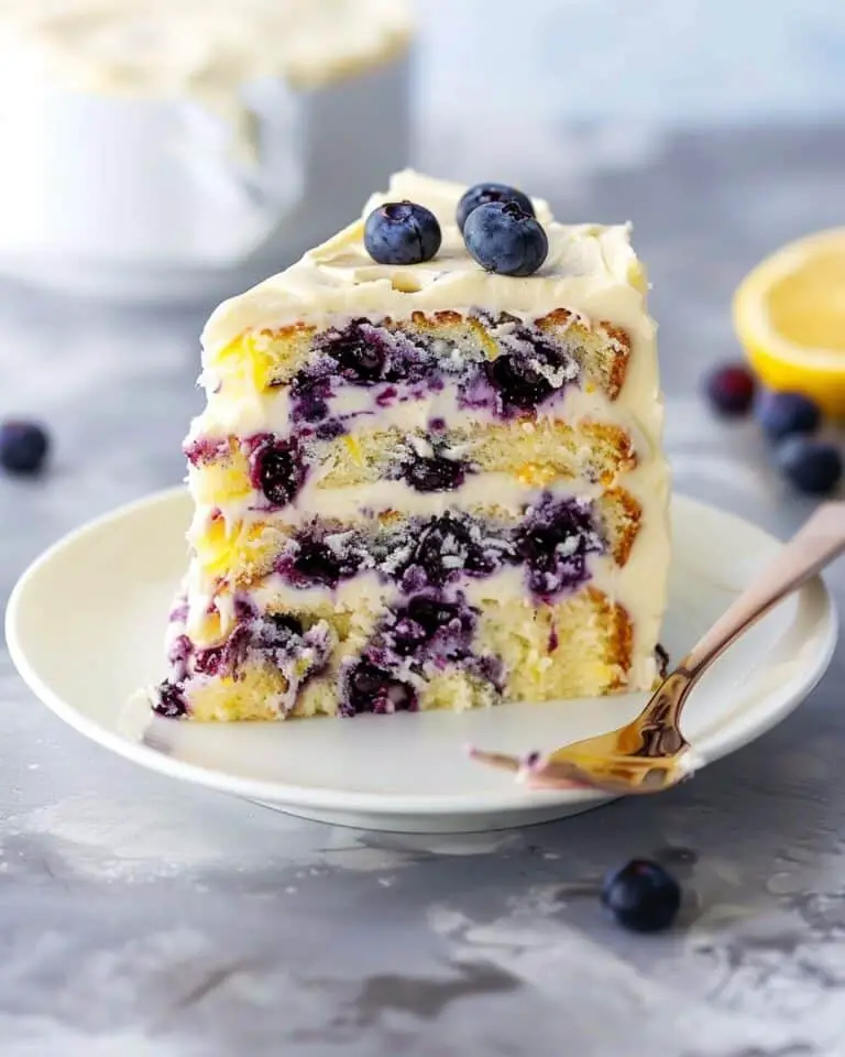 Lemon Blueberry Cake