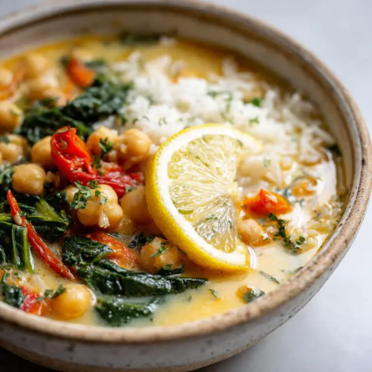 Greek-Style Lemon Chickpea Stew
