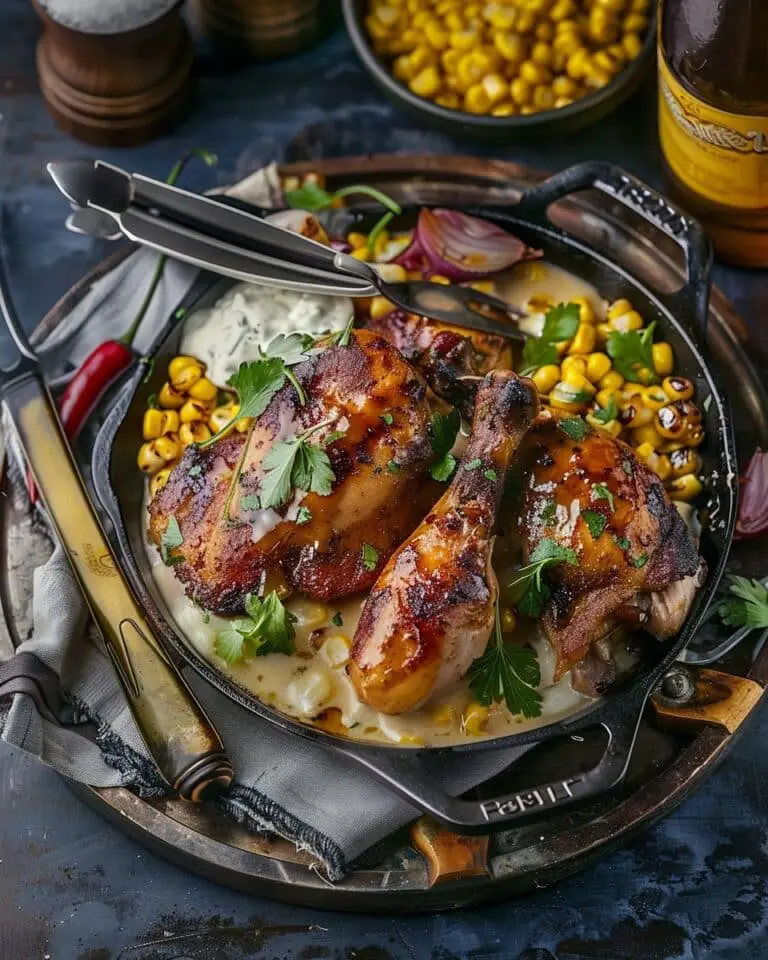 Mexican Street Corn Skillet Chicken
