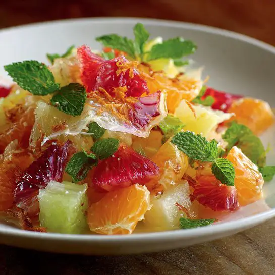 Minty Tropical Fruit Salad