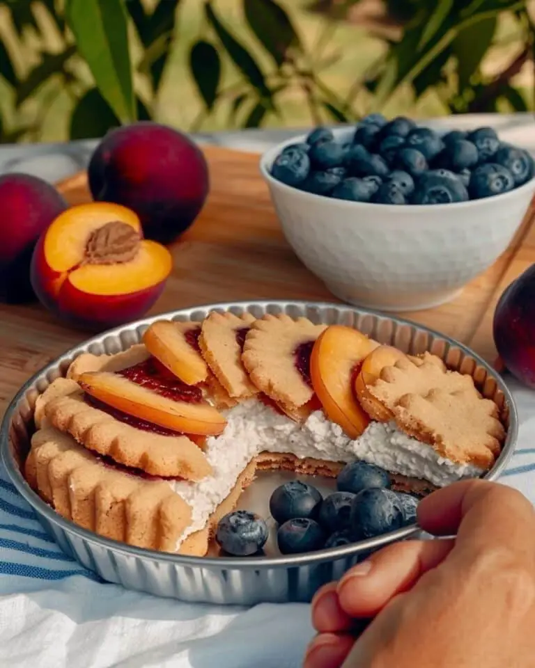 Peachy Ricotta Cookies with a Zesty Orange Twist