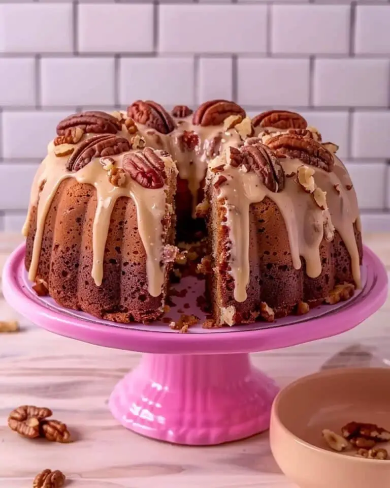 Pineapple Pecan Cream Cheese Pound Cake