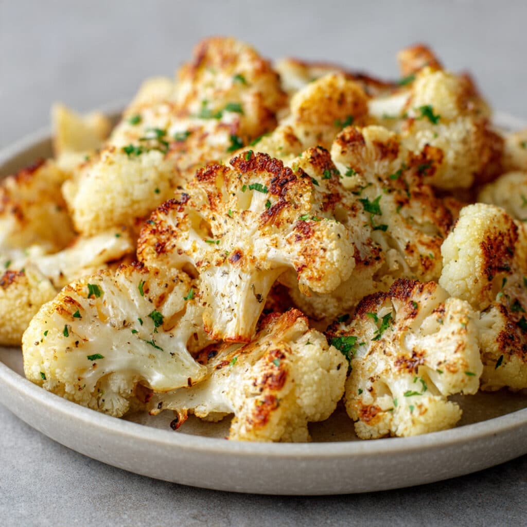 Roasted Greek Yogurt Cauliflower
