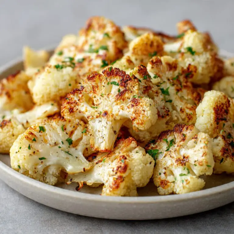 Roasted Greek Yogurt Cauliflower