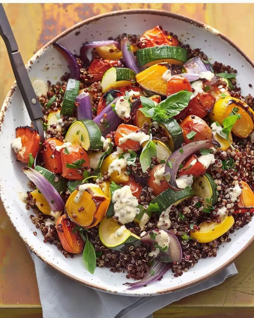 Roasted Vegetable Quinoa Bowl