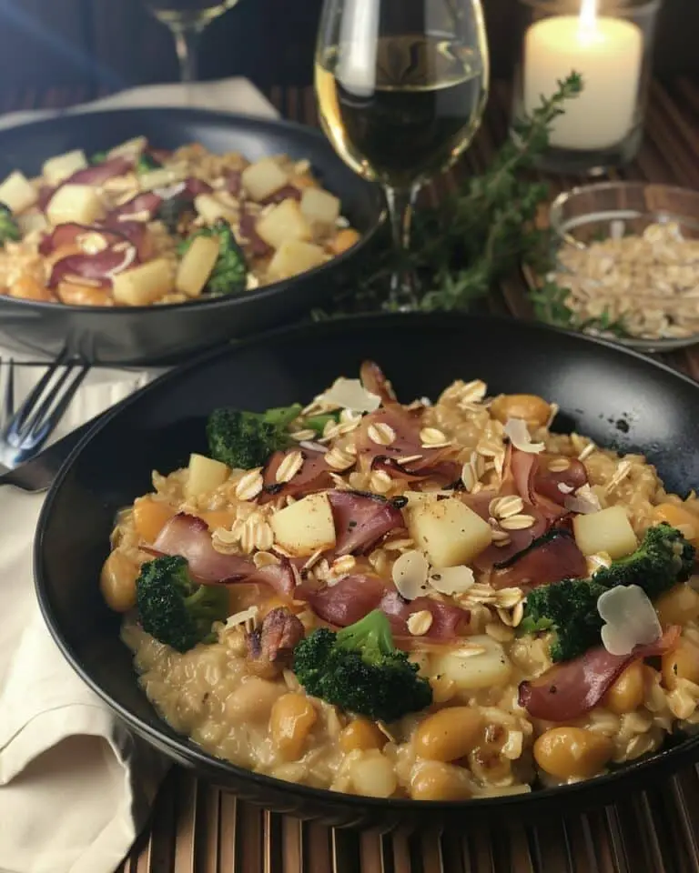 Savory Oatmeal Skillet