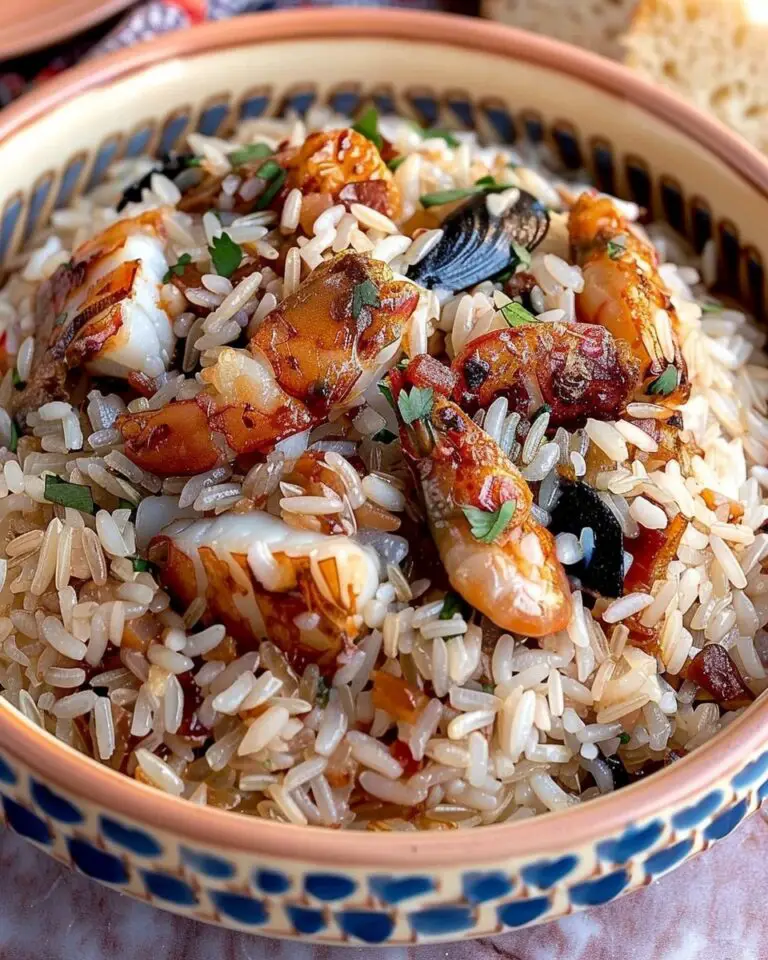 Sayadeya Rice – Egyptian Seafood Rice
