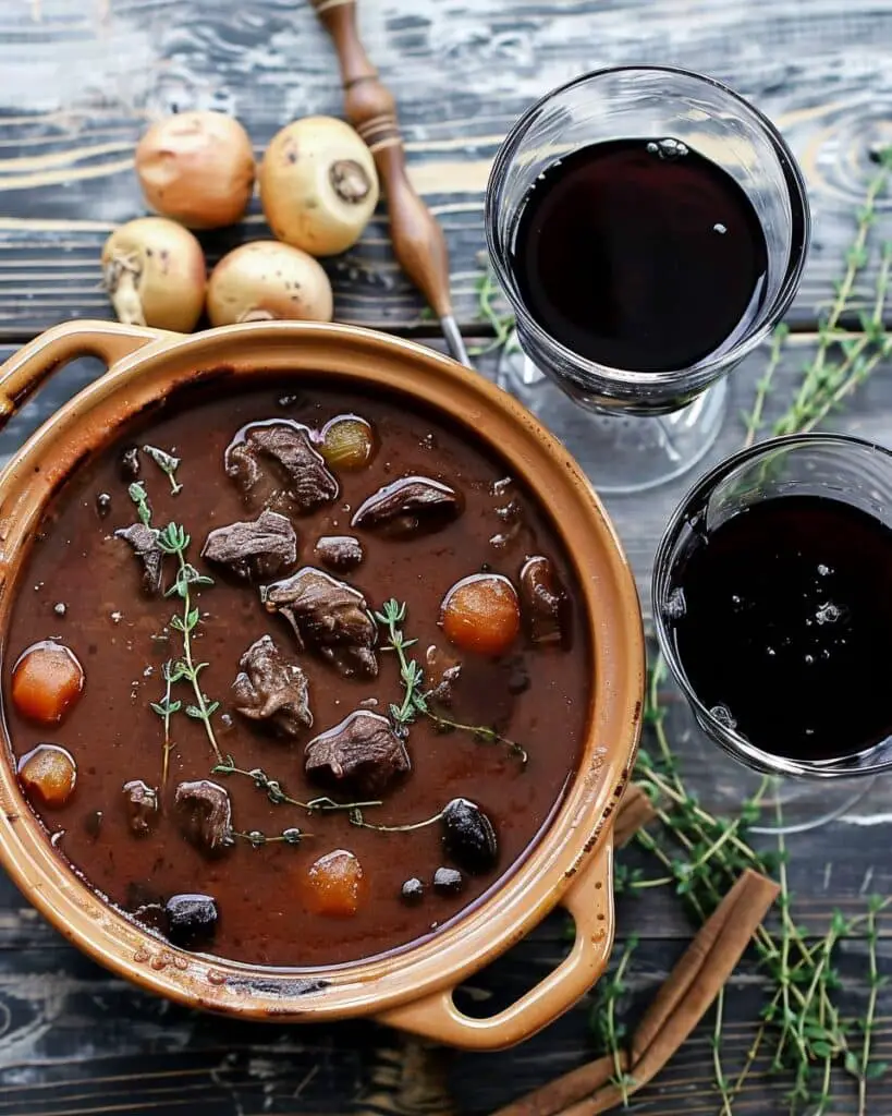 Slow Cooker Beef Bourguignon