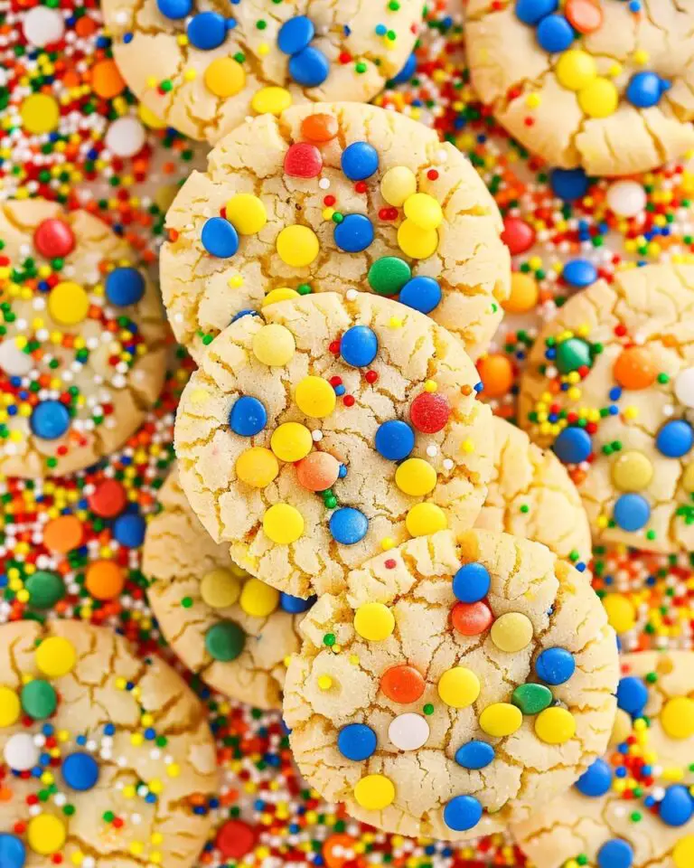 Soft and Chewy Sprinkle Cookies