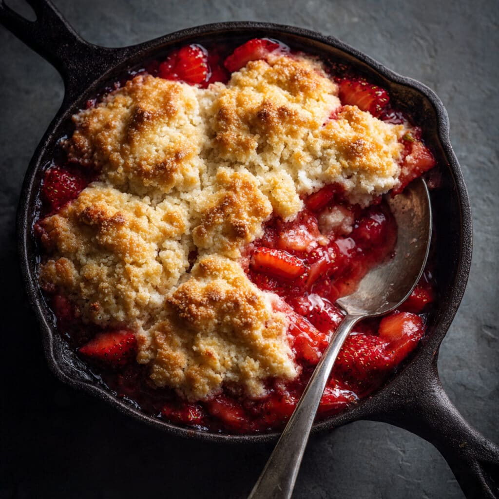 Strawberry Cobbler
