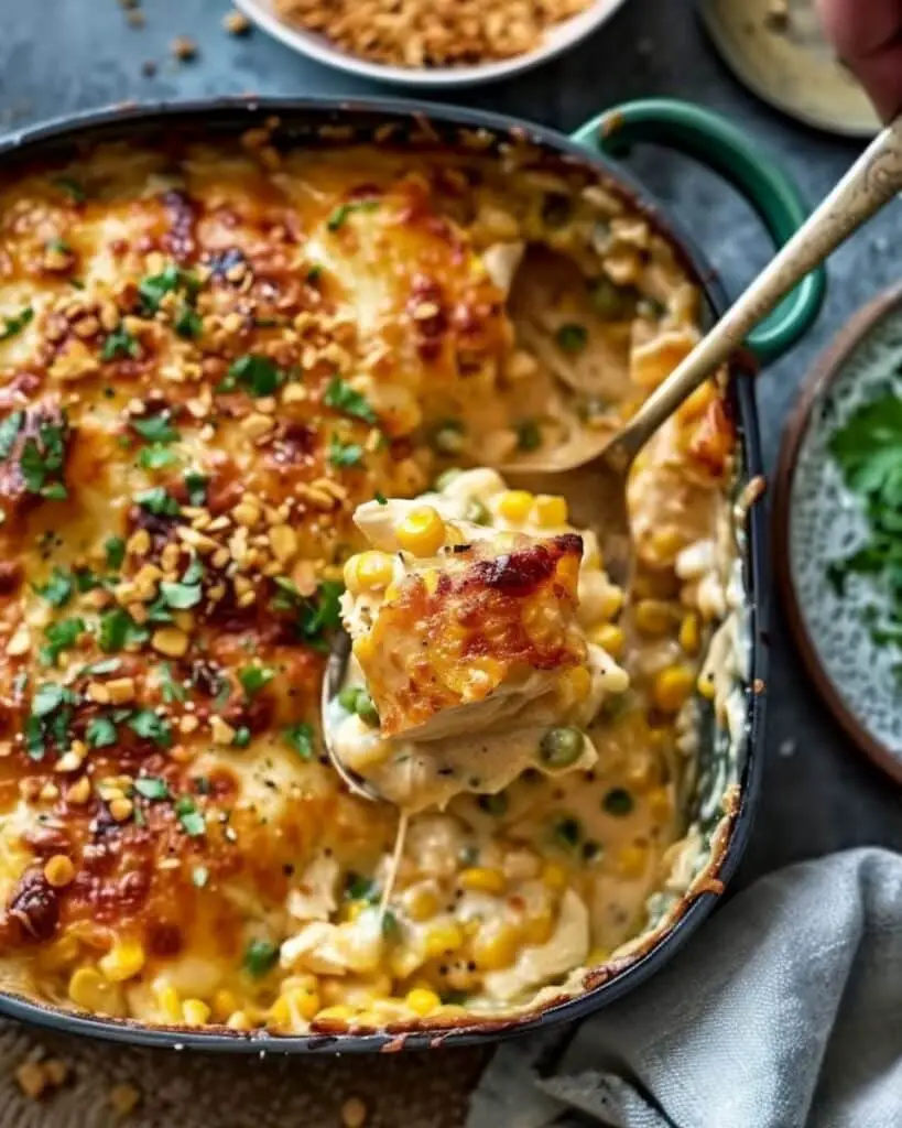 Street Corn Chicken Casserole