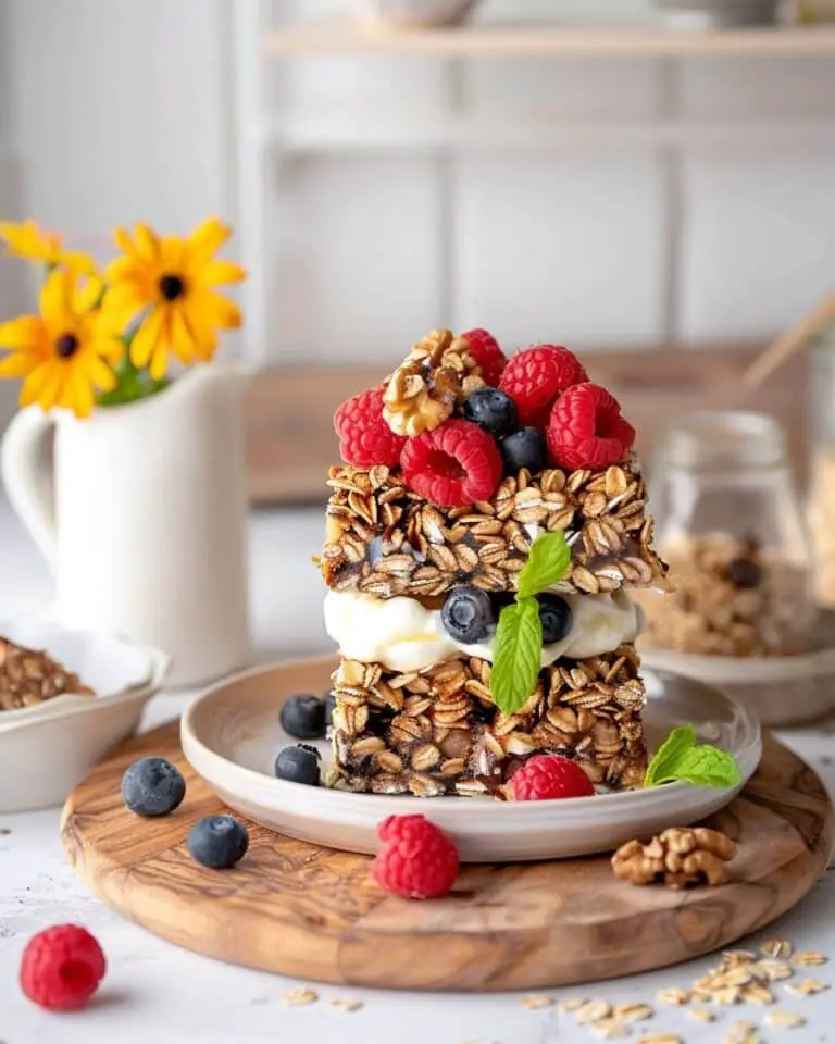 The BEST Baked Oatmeal Breakfast Bars