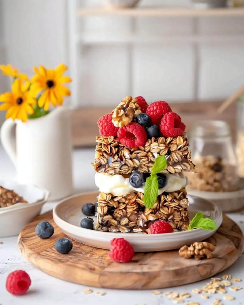 The BEST Baked Oatmeal Breakfast Bars