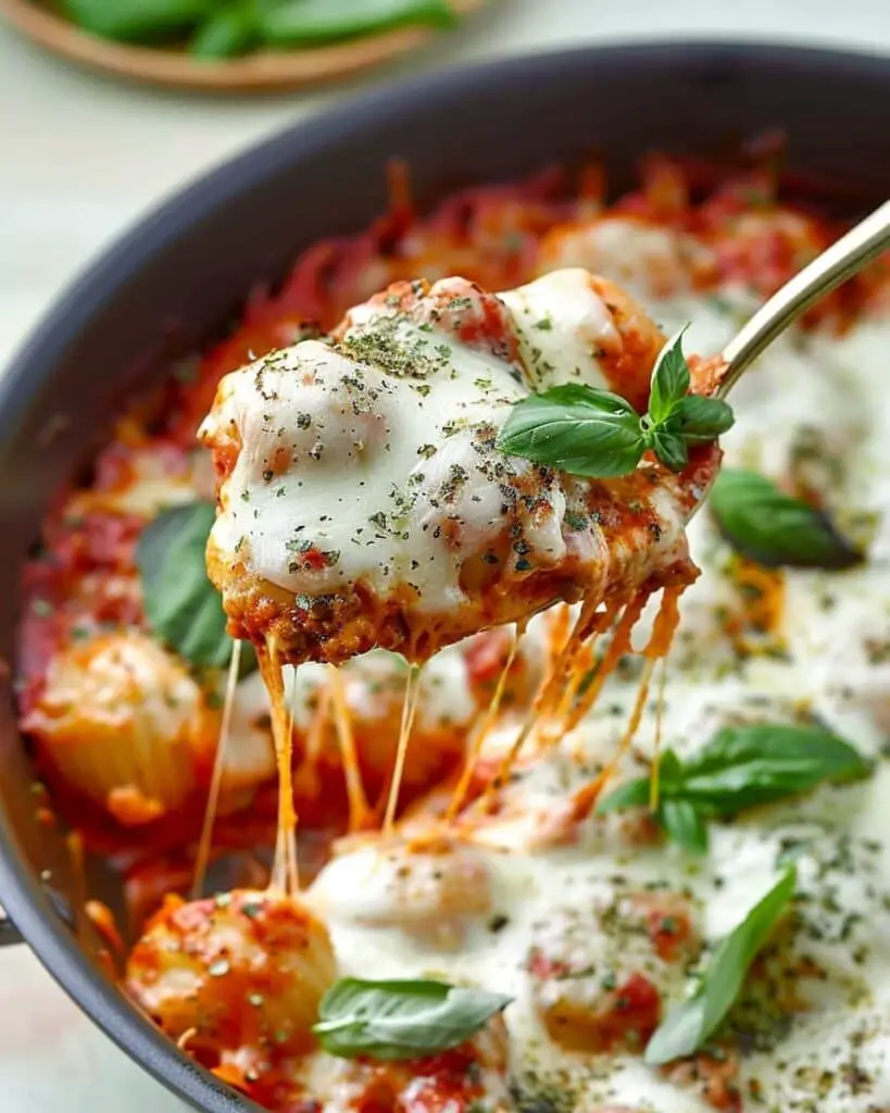 Three Cheese Gnocchi Bake