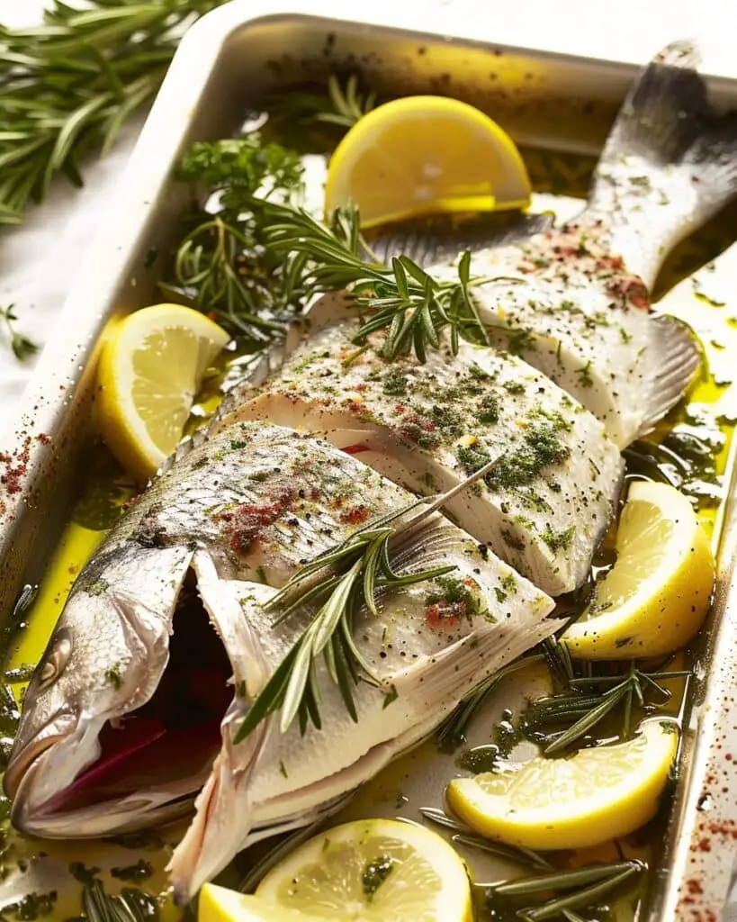 Whole Baked Fish