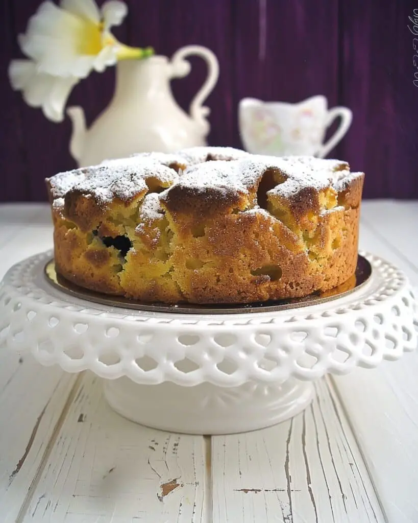 Apple Cornbread Cake