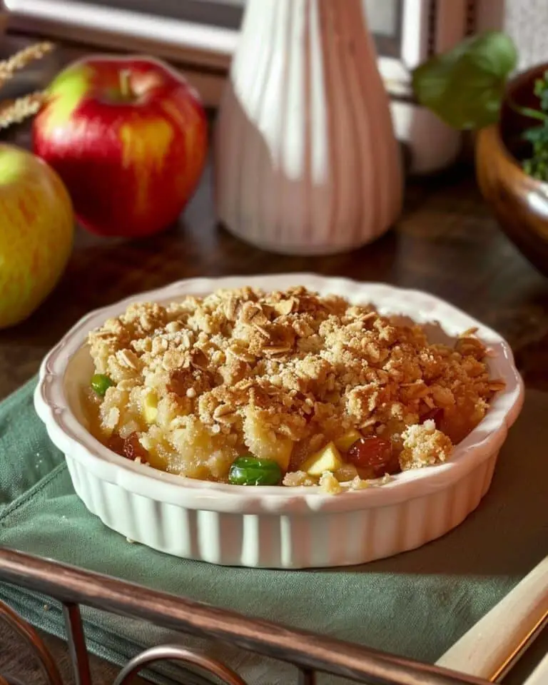 Apple and Date Crumble Recipe