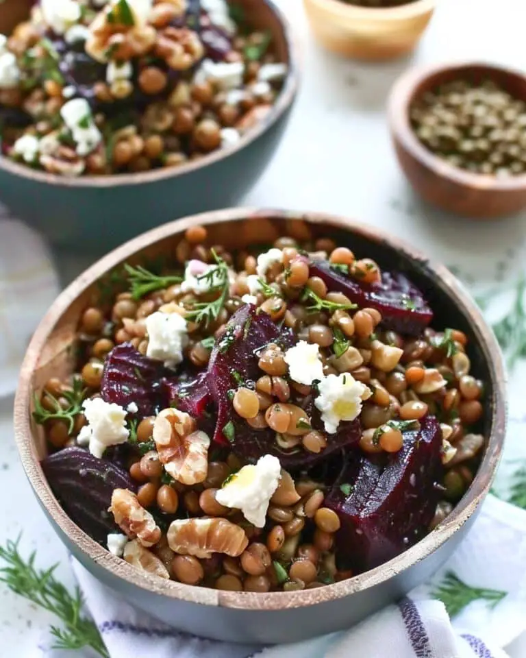 Beetroot Lentil Salad