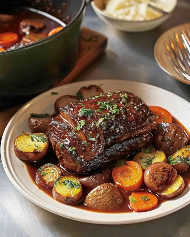 Braised Beef with Root Vegetables