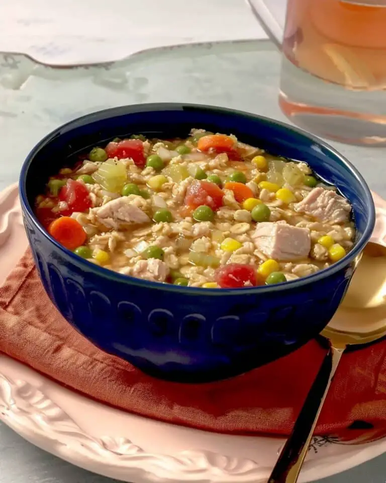 Chicken and Oats Soup