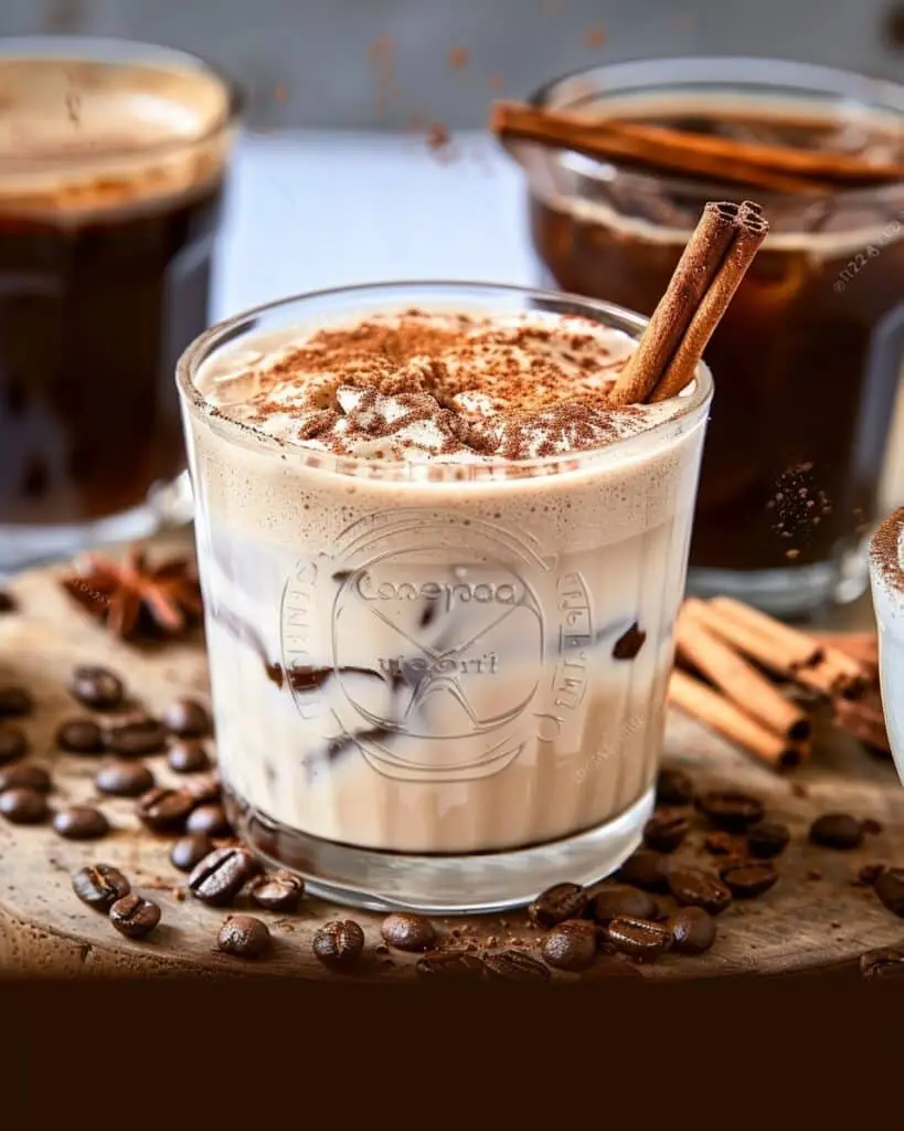 Cinnamon-Spiced Iced Coffee Cocktail