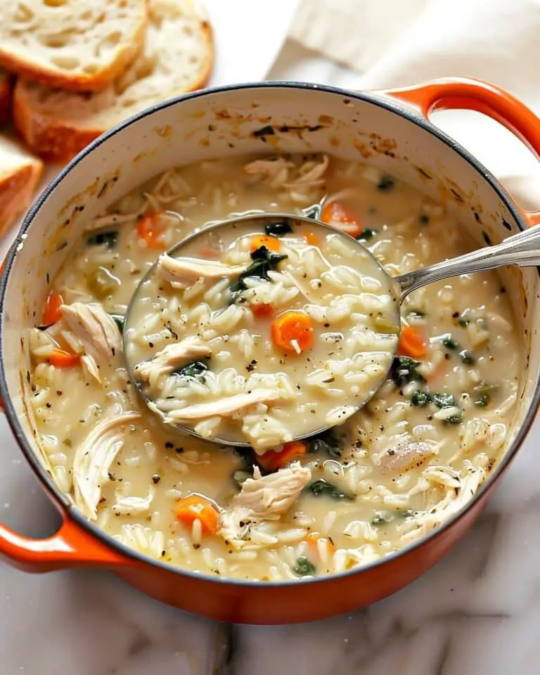 Creamy Chicken and Rice Soup
