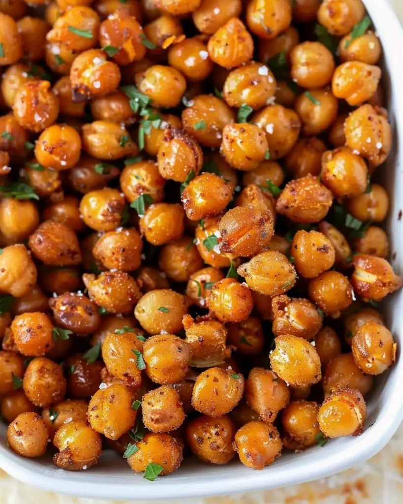 Oven Roasted Chickpeas