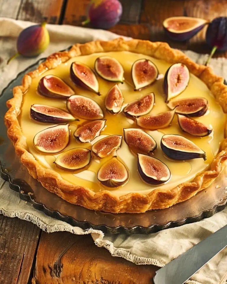 Crostata with Mascarpone, Figs and Honey