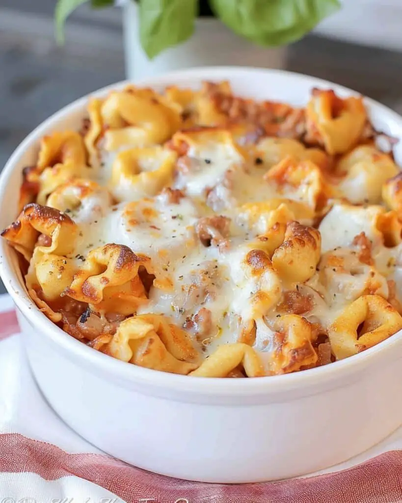 Easy Tortellini Casserole