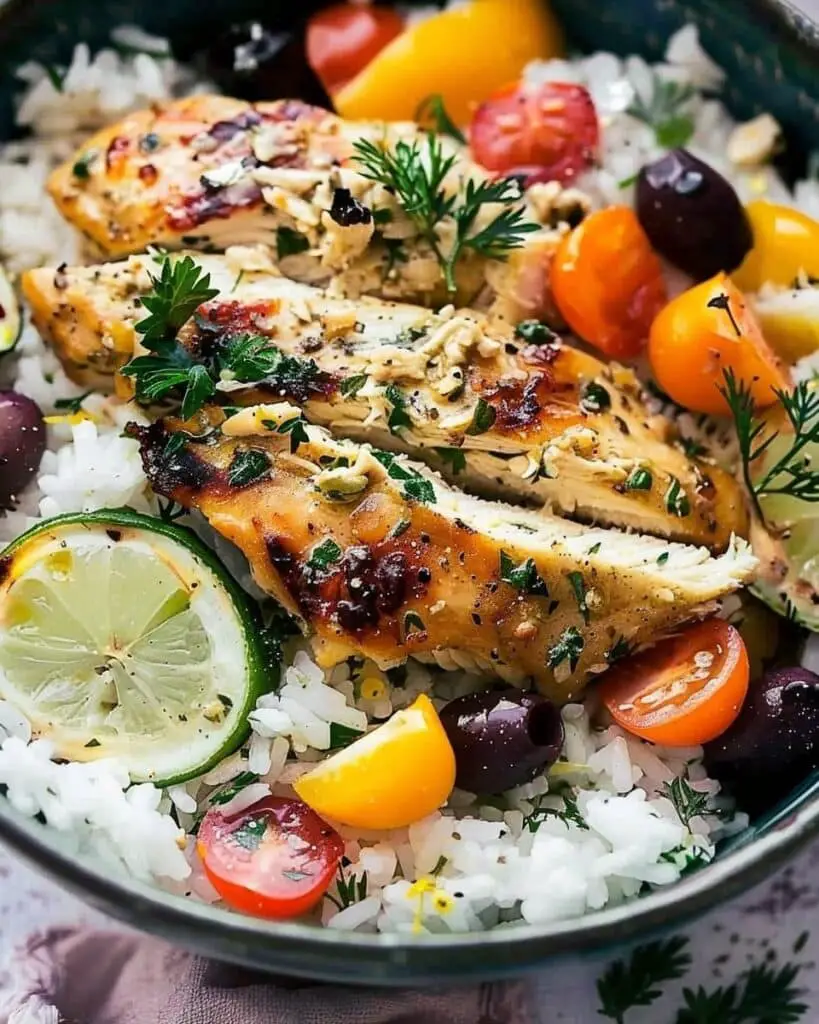 Greek Chicken Bowl Recipe