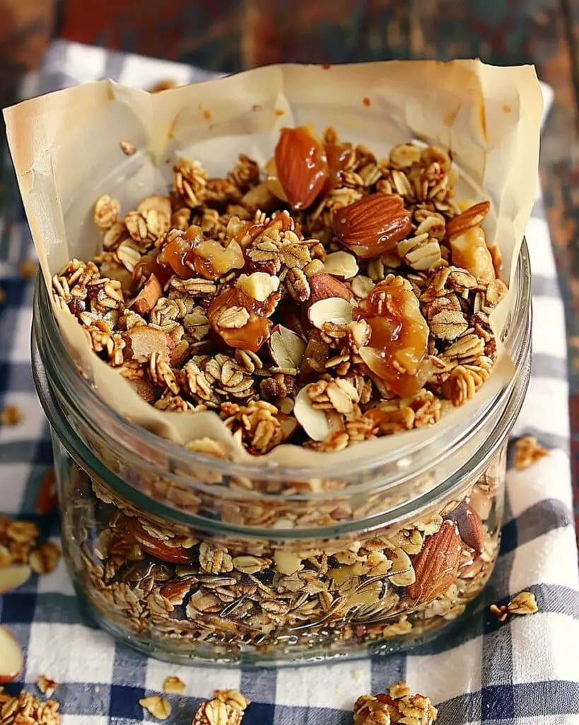 Homemade Honey Almond Granola