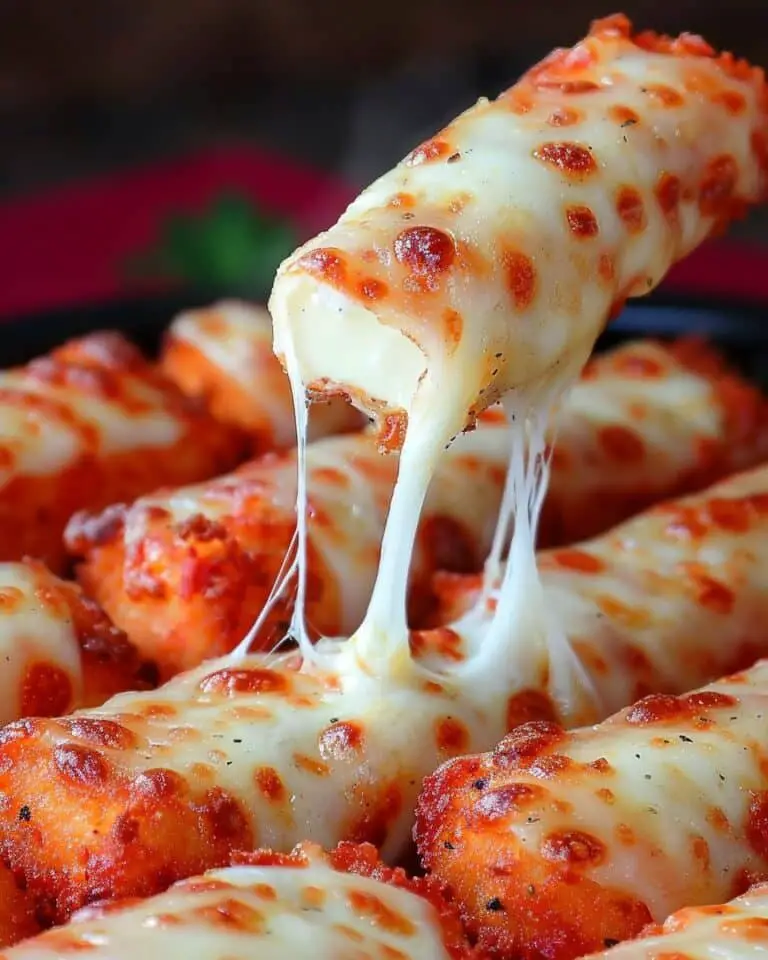 Hot Cheeto Mozzarella Sticks
