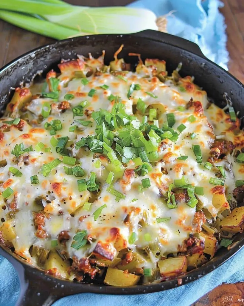 Leek and Potato Bake