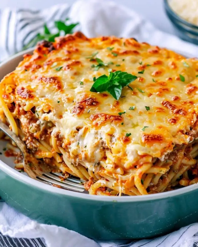 Leftover Spaghetti Bake