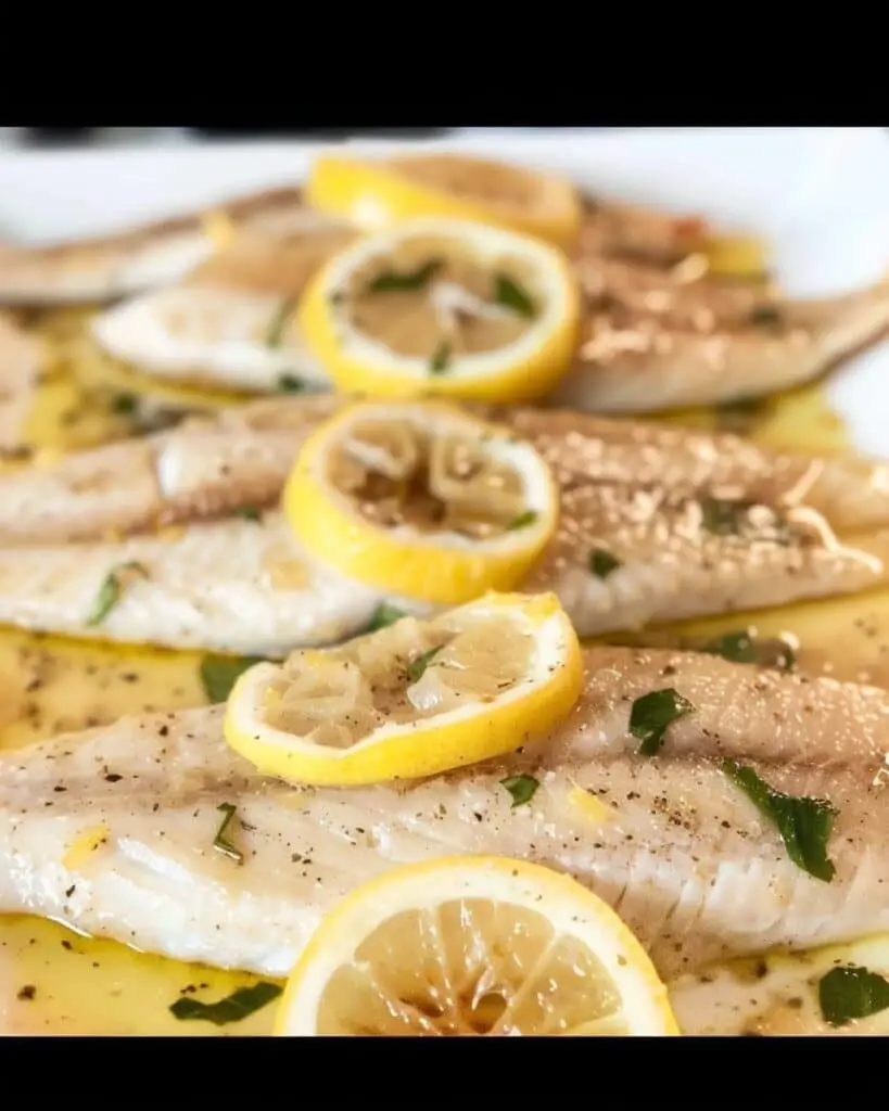 Lemon Butter Baked White Fish