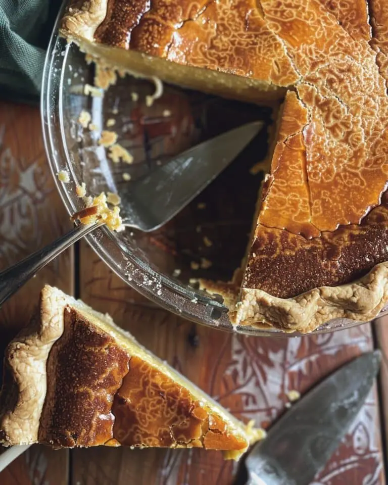 Maple Custard Pie Recipe